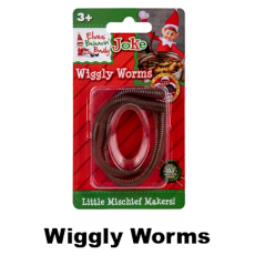 Christmas Elf Wiggy Worms